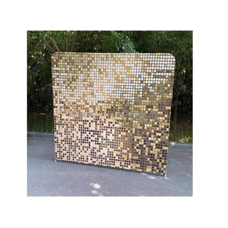 웨딩 연회 특별 시퀸 원단 아치형 백커버, 꿈같은 반짝 - Sequin Fabric Panel 리뷰 및 가격