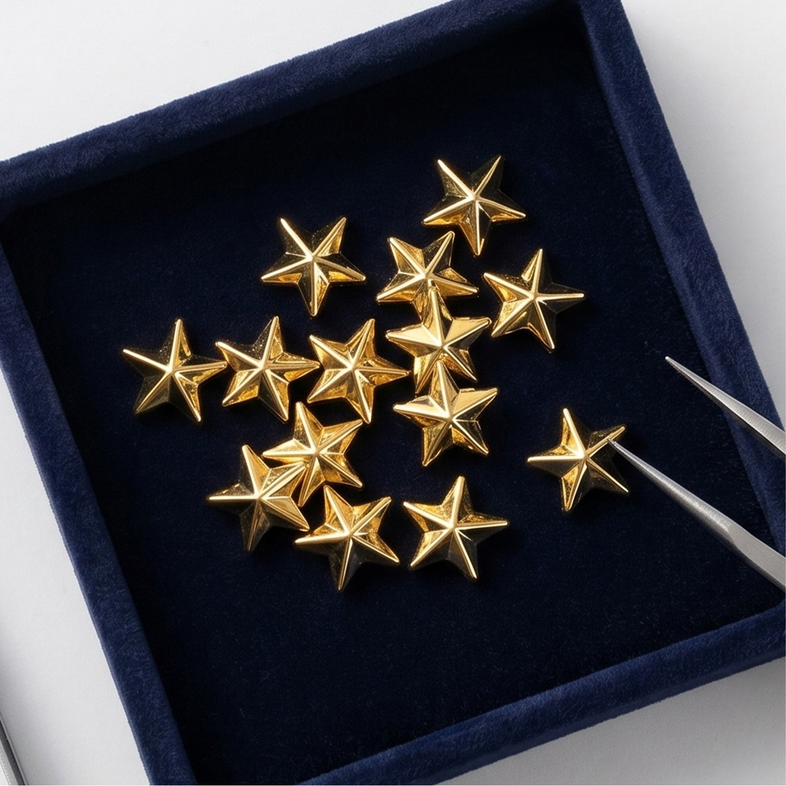 300개 아크릴 별 장식 골드 플랫 백 별 비즈 DIY - Craft Embellishment 리뷰 및 가격