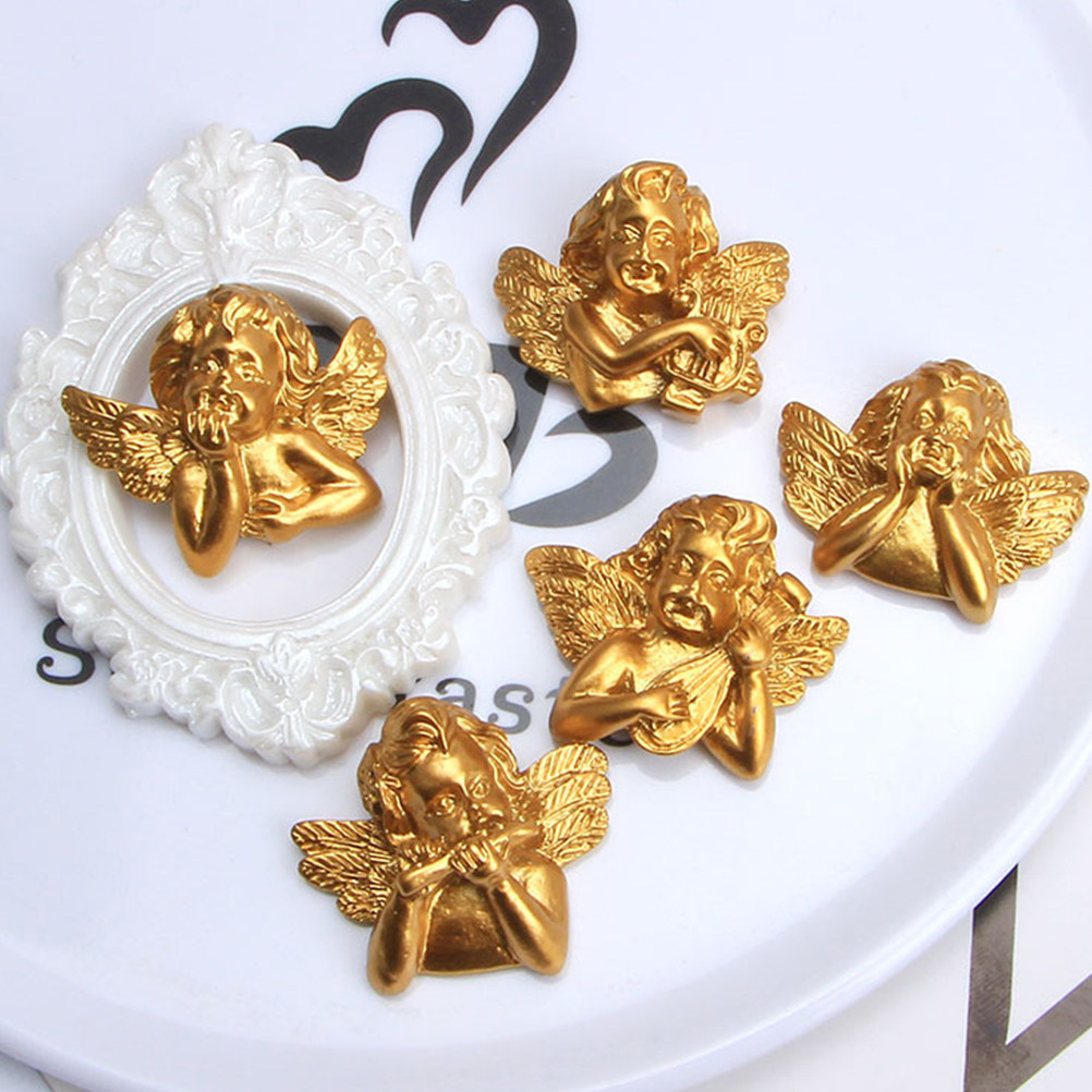 15개 레진 천사 액세서리 공예 DIY 참 장식 플랫백 - Craft Embellishment Storage 리뷰 및 가격