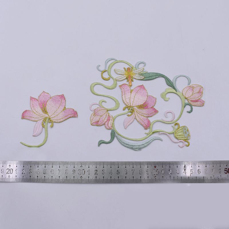 1개 DIY 의류 공예 자수 꽃 아플리케 패브릭 칼라  - Applique Patch Flower 리뷰 및 가격