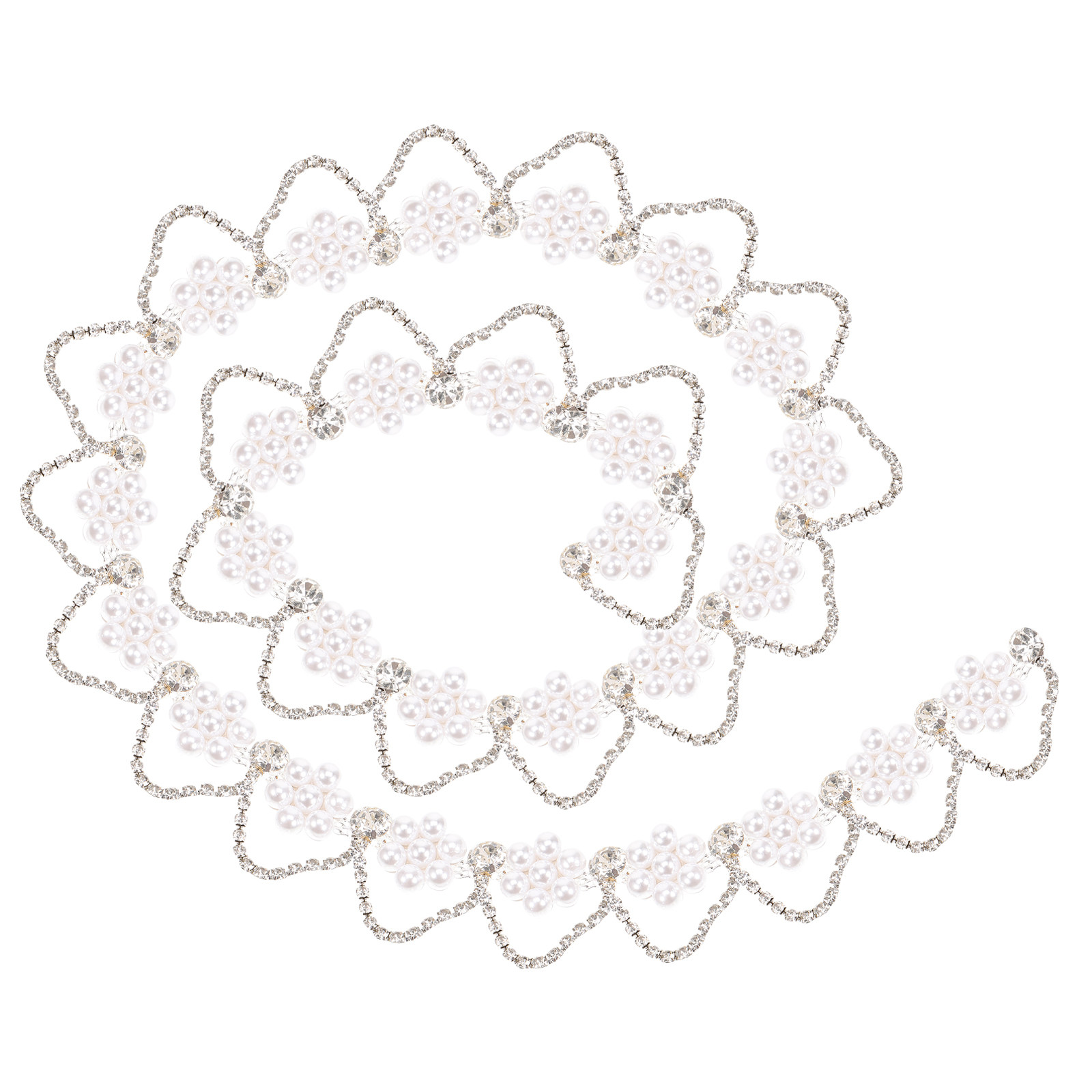 프리미엄 라인스톤 펄 체인 트림 - DIY 의류, 헤어 - Craft Embellishment 리뷰 및 가격