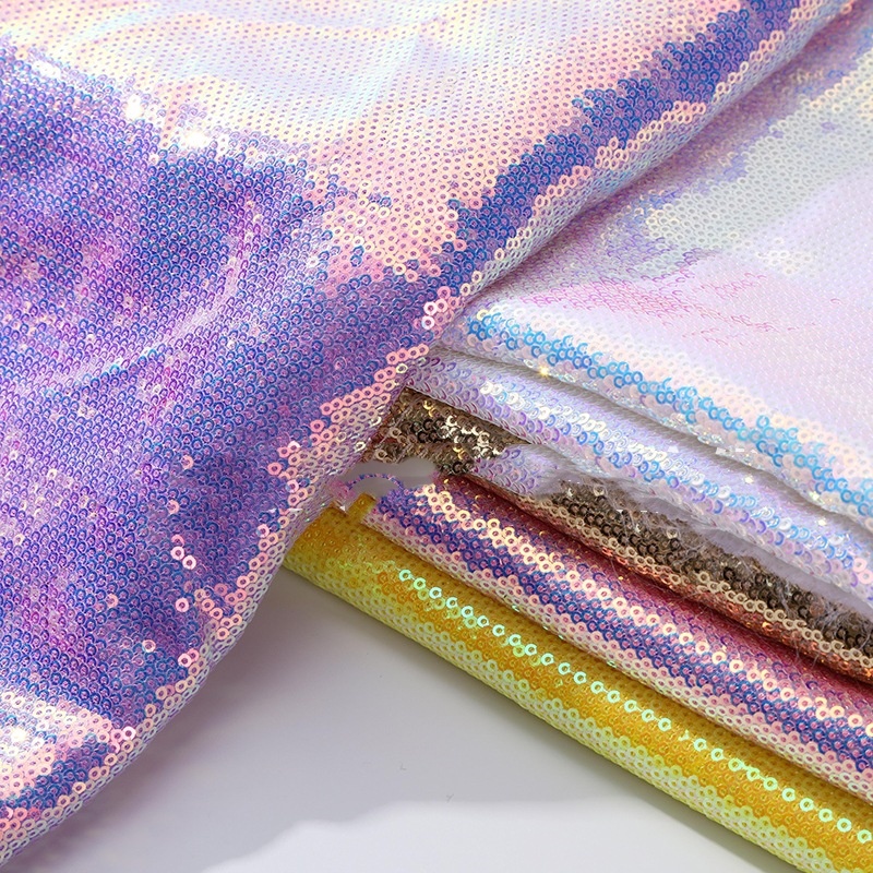 드레스, 무대 배경 및 헤드피스용 고밀도 스팽글 글리터 - Sequin Fabric Panel 리뷰 및 가격