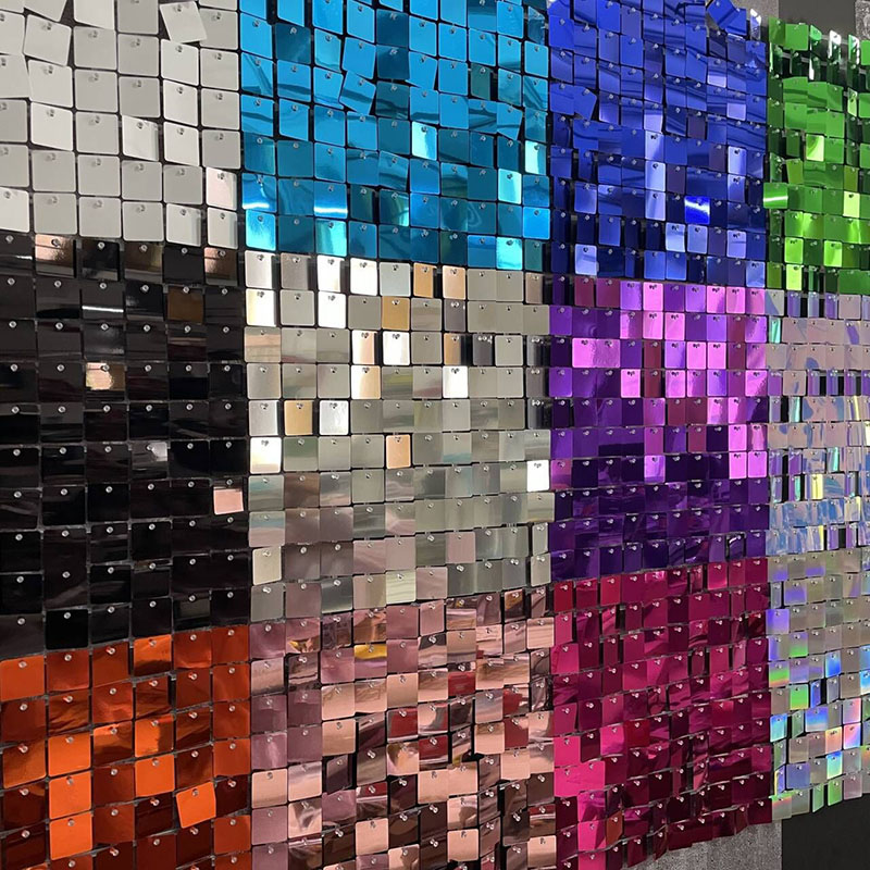 6/12/16/18/24/25/26/27Pcs 쉬머 벽 - Sequin Fabric Panel 리뷰 및 가격