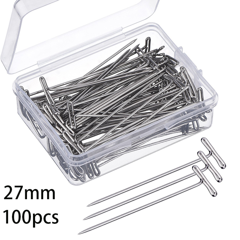 20/100Pcs 스테인레스 스틸 T 핀 압정 압정 T - Craft Embellishment Storage 리뷰 및 가격